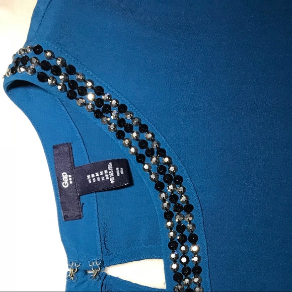 Jeweled collar blouse - Picture 6 of 6